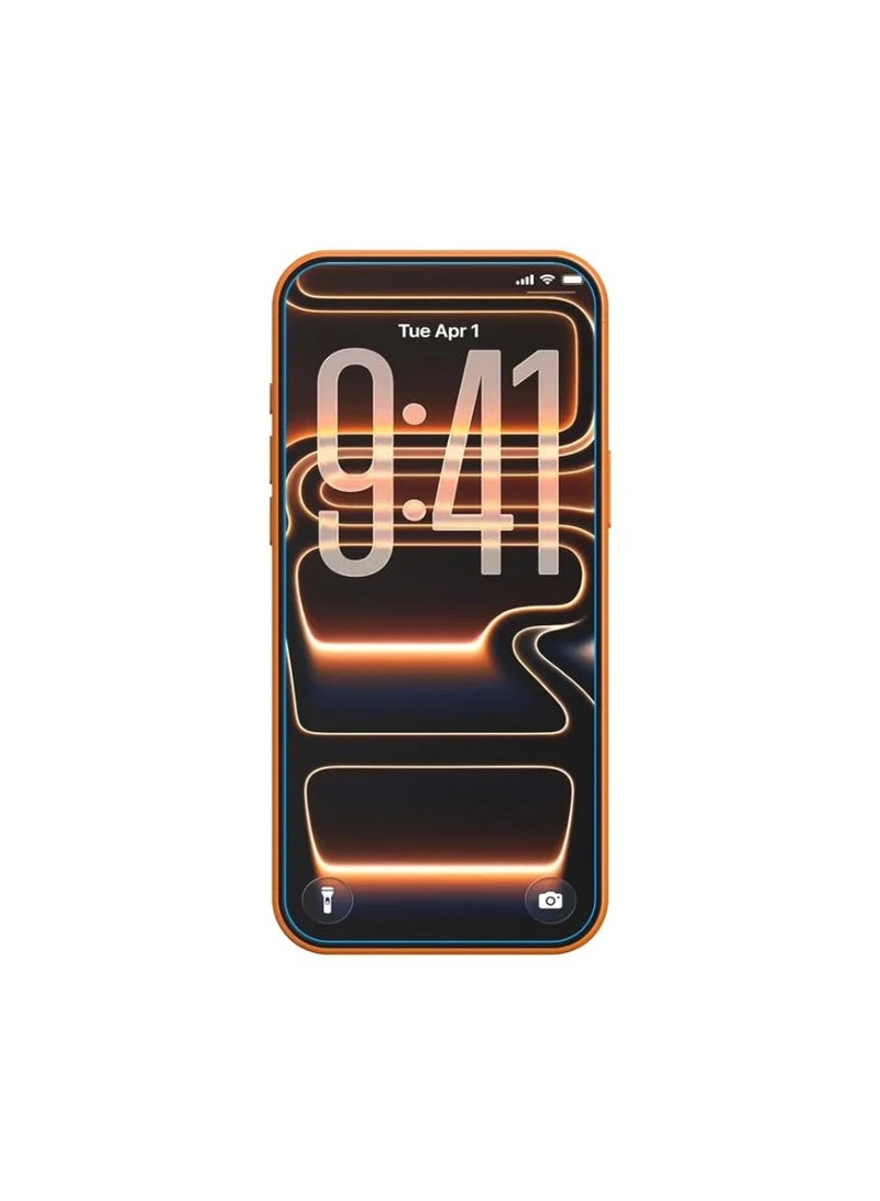 كيفا واقي شاشة Kiva زجاجي شفاف عالي الدقة لهاتف iPhone 17 Pro Max - Image 4